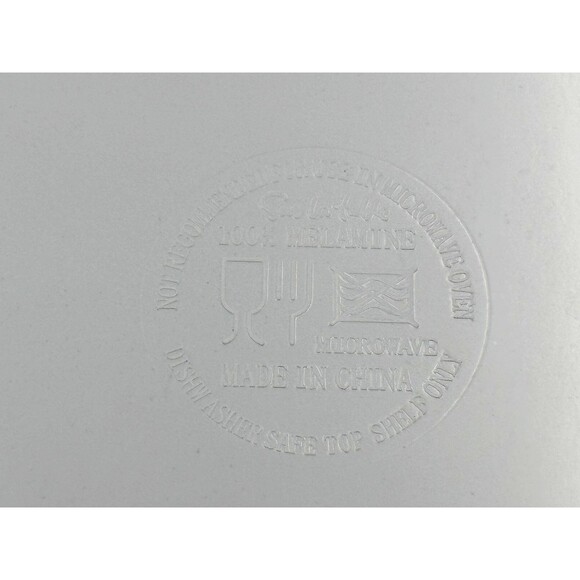 Sur la Table Blue Rectangular Bandana Paisley Tray + 2 Square 8X8 Salad Plates - Picture 4 of 11